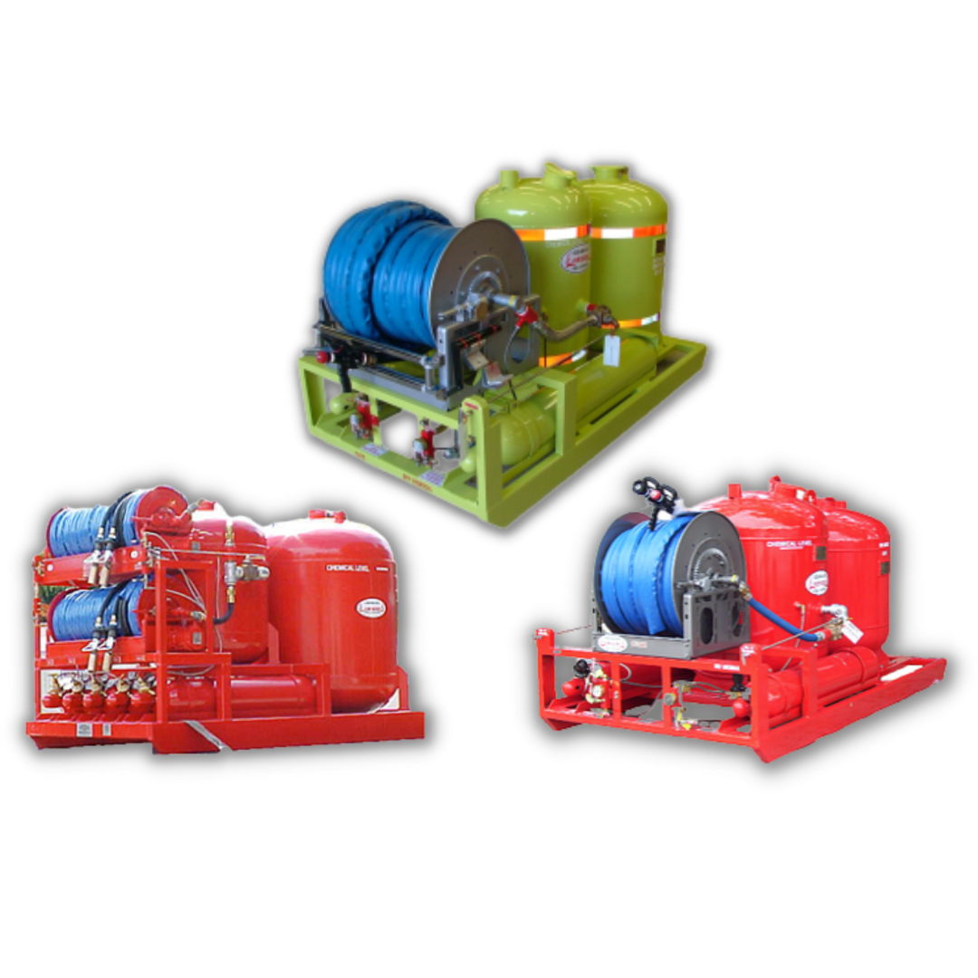 Twin-Agent Fire Protection SKID Systems