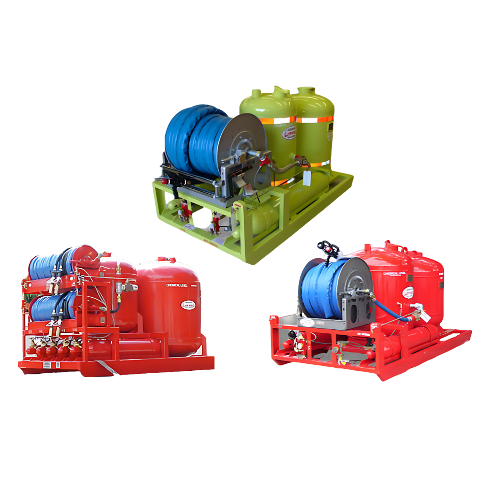 Twin-Agent Fire Protection SKID Systems