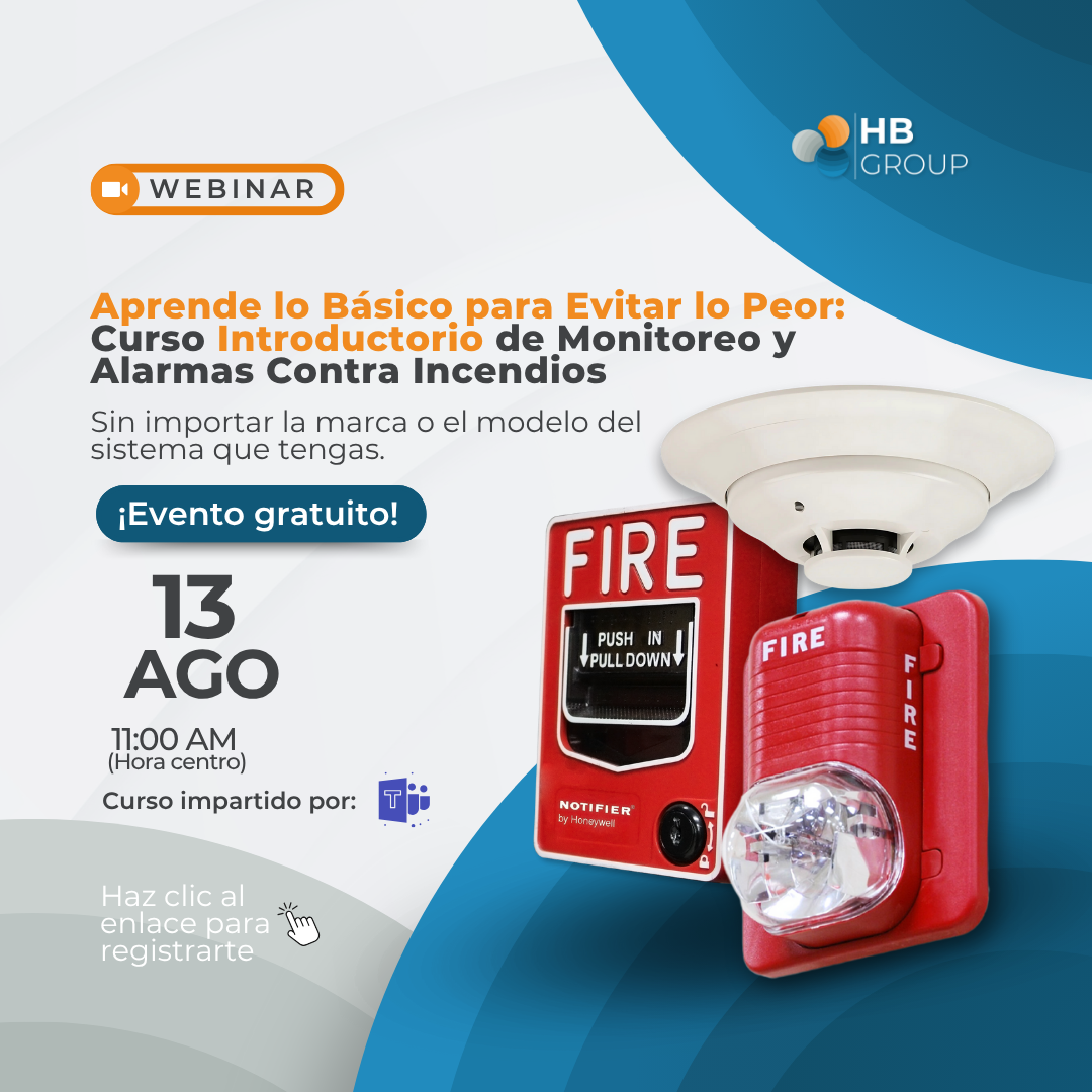 Curso Introductorio de Monitoreo y Alarmas Contra Incendios