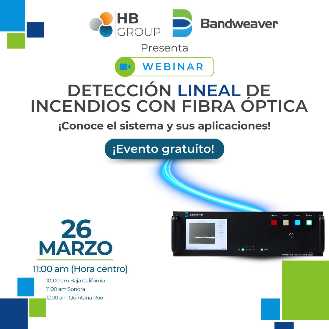 Webinar: Detección Lineal de Incendios con Fibra Óptica.